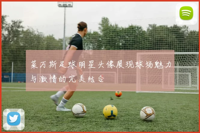 菜万斯足球明星头像展现球场魅力与激情的完美结合